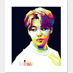 Jimin Colorful Posters and Art